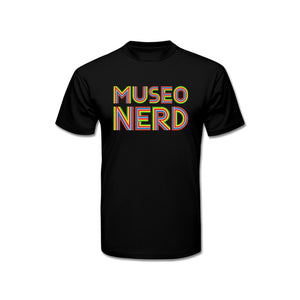 Museo Nerd Black T-Shirt