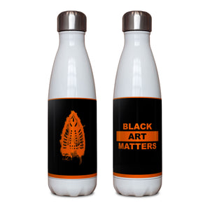 Willie Cole Black Art Matters Insulated Water Bottle